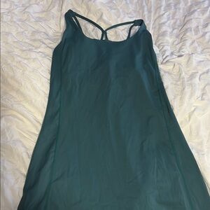 Teal Sleeveless athletic dress